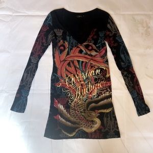 ✨ Heartbreaker Ed Hardy Top